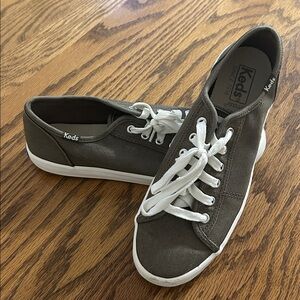 Keds green Canvas Sneakers with White Accents